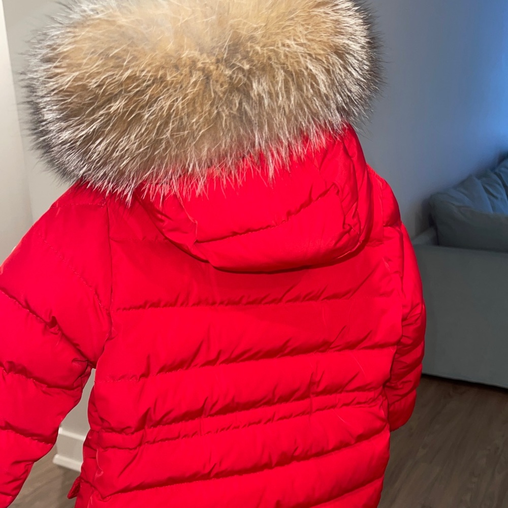 Red moncler kids